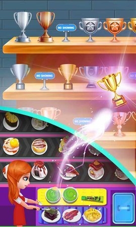 回旋寿司合成经营店游戏1