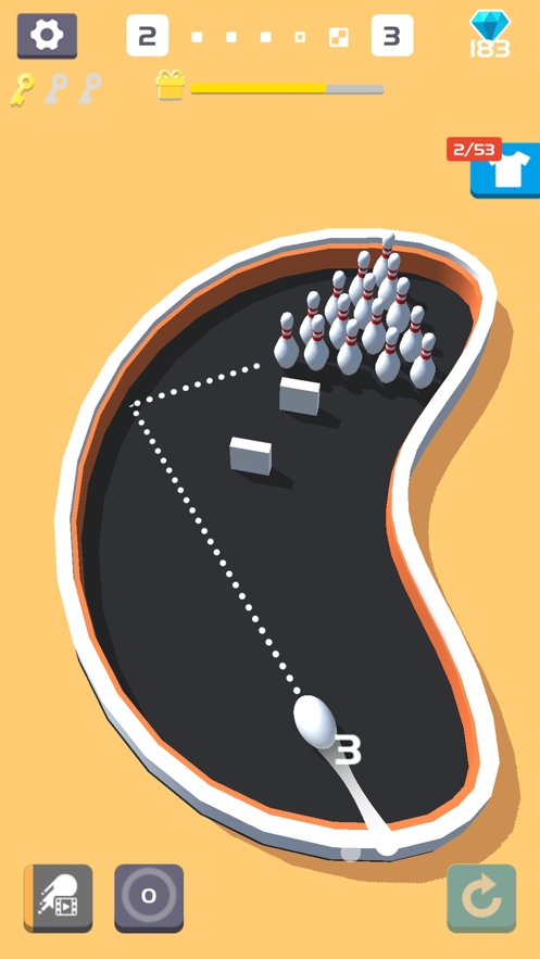 愤怒的小球:3D弹球模拟器ios版5