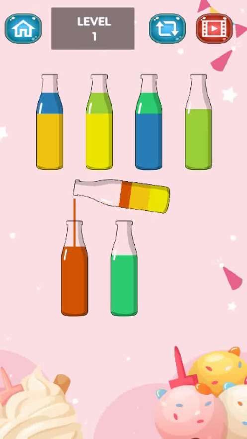 Water Sort Puzzle: Liquid Sortios版5