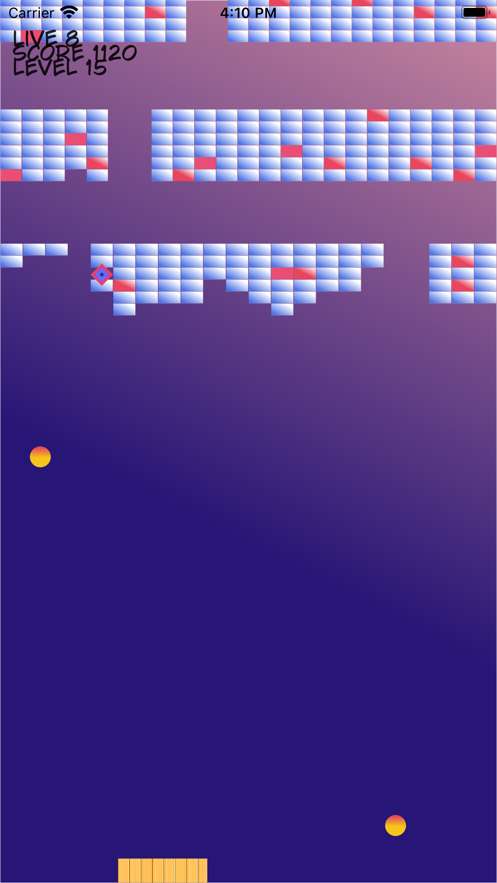 Balls and moving Bricksios版0