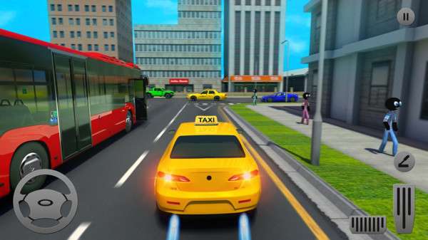 火柴人出租车汽车1