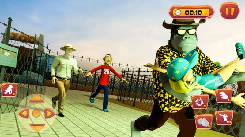 可怕的大猩猩恶作剧模拟器ios版4