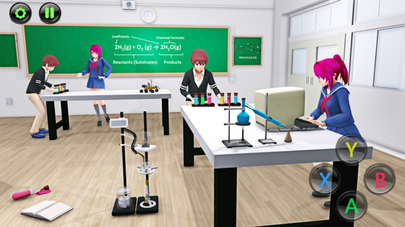 Anime School Girl Yandere Simios版2