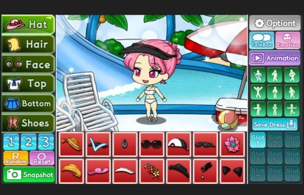 扭蛋泳装女孩游戏1