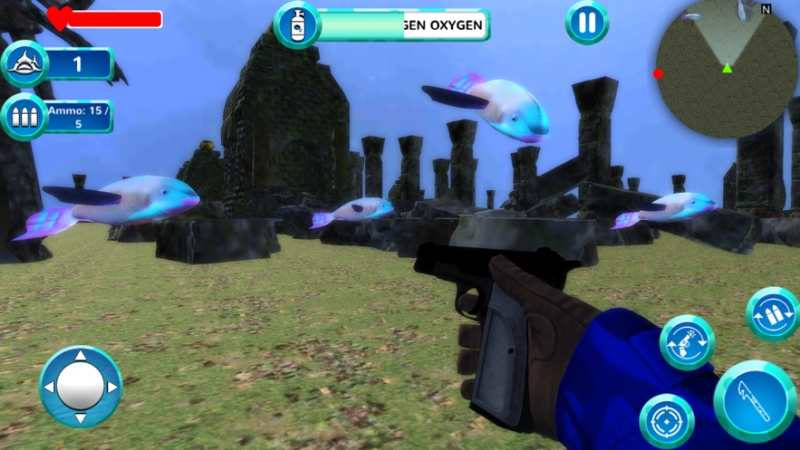 Underwater Shark Shooting Gameios版2