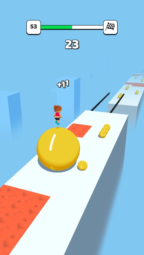 滚动球向前冲ios版1