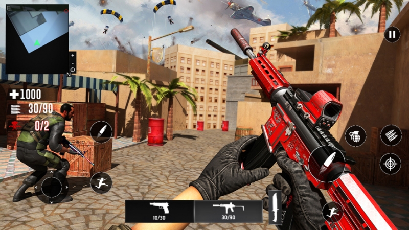 恐怖分子 罢工:离线 第一人称射击ios版1