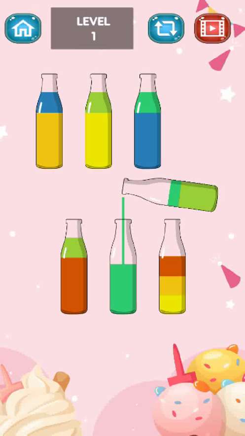 Water Sort Puzzle: Liquid Sortios版8