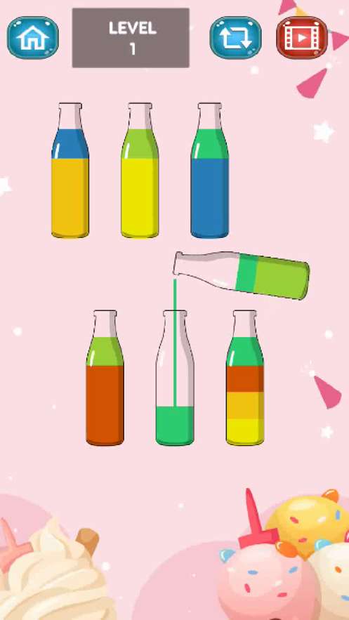 Water Sort Puzzle: Liquid Sortios版4