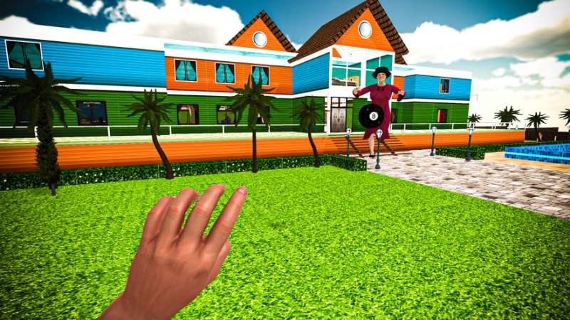 可怕的僵尸老师3D游戏ios版0