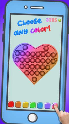 Pop It 3D Simple Dimpleios版1