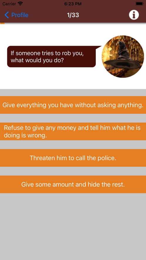 The Sorting Hat Quizios版4