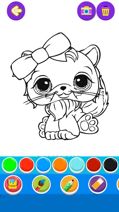 Littlest Sweety Pet Coloringios版0