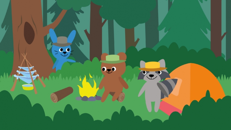 Forest Camp. Tourist vacationios版0