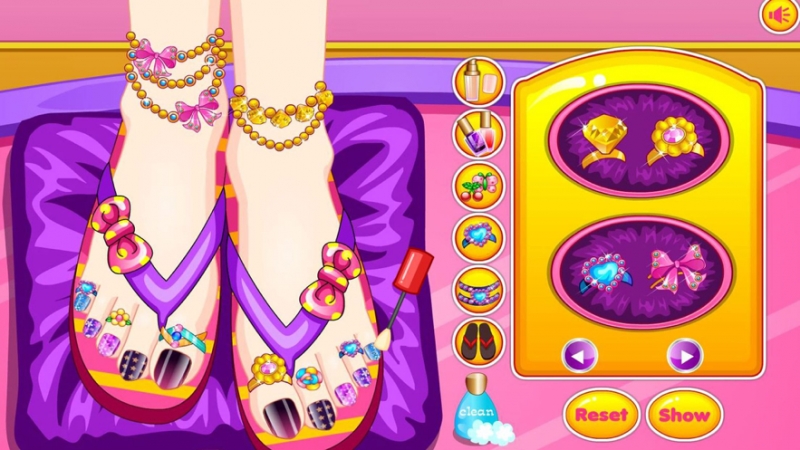Nail salon design:pedicureios版8