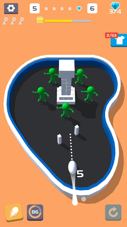 愤怒的小球:3D弹球模拟器ios版0