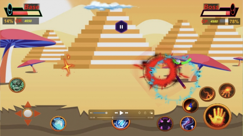 Stickman Warriors Fighters Zios版1