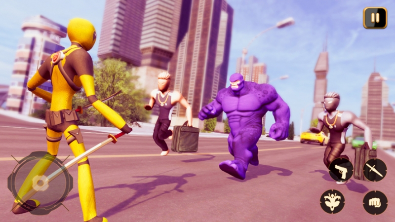 火柴人双剑死的英雄ios版4