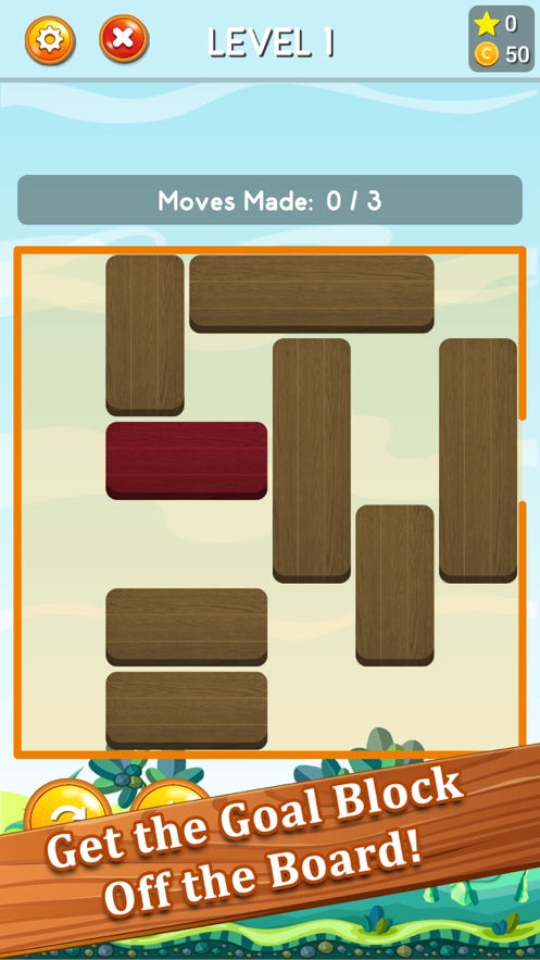 Move Block Unblock SlidePuzzleios版1