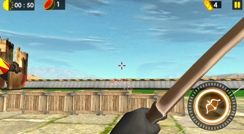 西瓜射箭射击游戏0