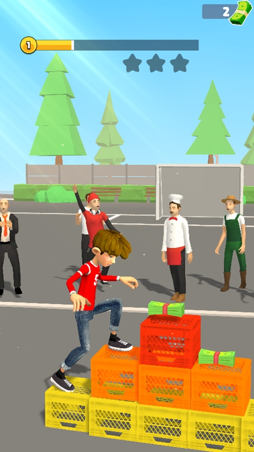 街头牛奶箱挑战 3Dios版0