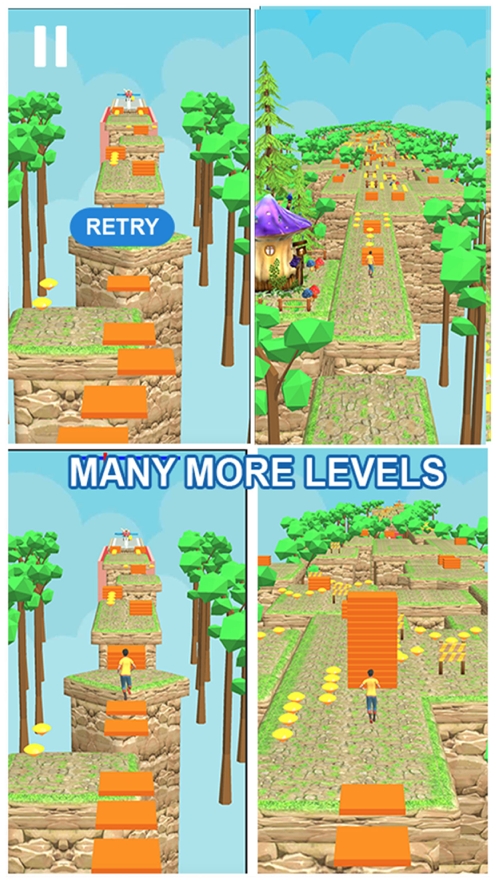 丛林飞赛3D天空滑翔机ios版2