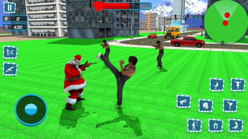 Christmas Santa Rope Hero Gameios版2