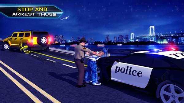 警官公路追逐1