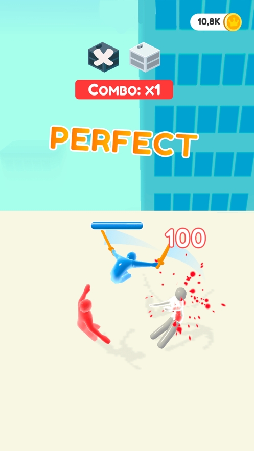 Jelly Fighter: 果冻人打架。火柴人机动游戏ios版1