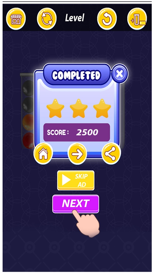 水彩球拼图排序ios版7