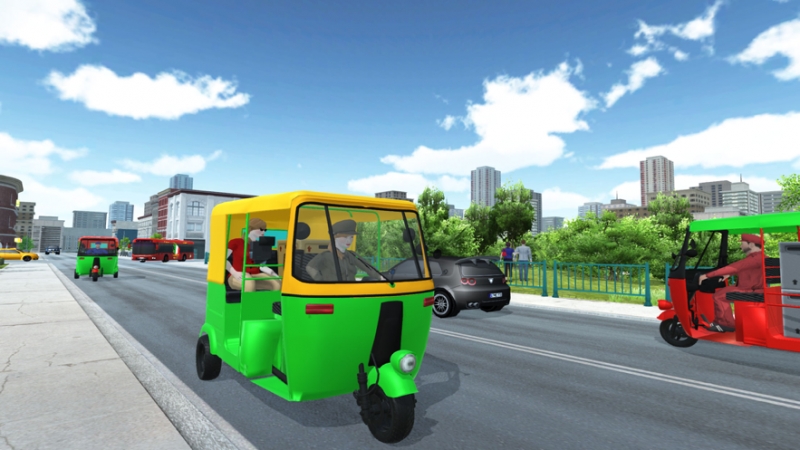 嘟嘟车现代人力车ios版4