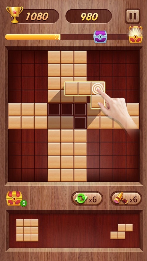 Wood Puzzle Block Classicios版3