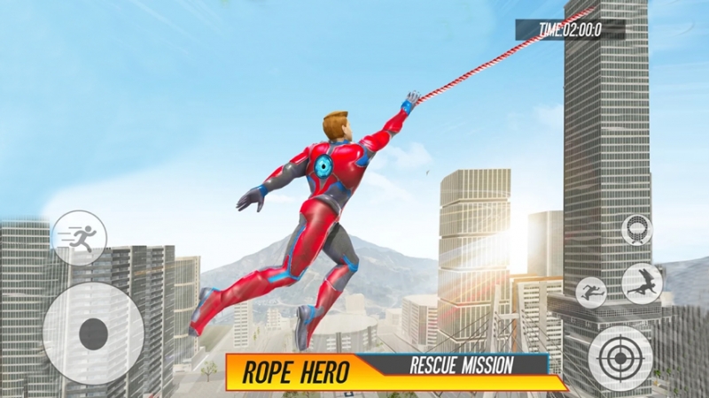 超级英雄飞行机器人男孩 2ios版0