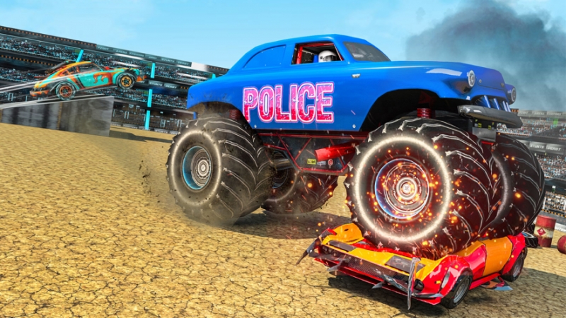 US Police Monster Truck Derbyios版3