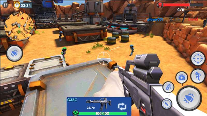 火柴人反恐狙击行动: 和平召唤枪战之王战场归来ios版2