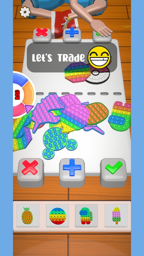 Fidget Trading 3D: Pop it Toysios版1