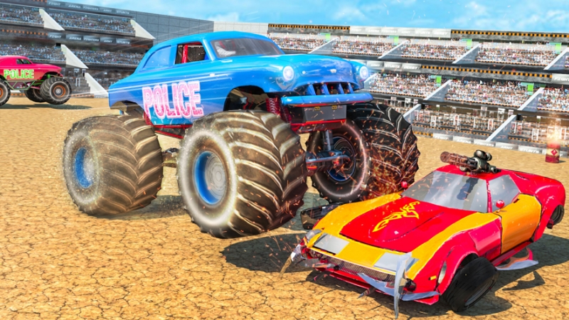 US Police Monster Truck Derbyios版0