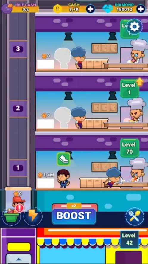 Idle Restaurant Life Tycoonios版0