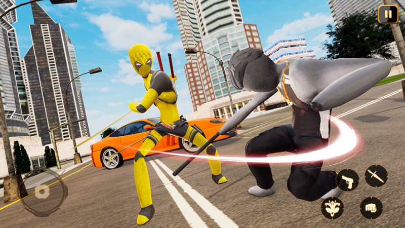 火柴人双剑死的英雄ios版0