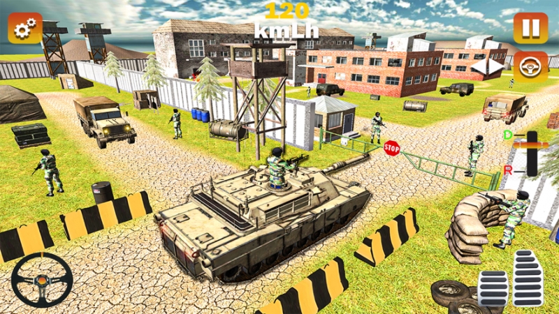 Army Tank Parking Tank Gameios版0