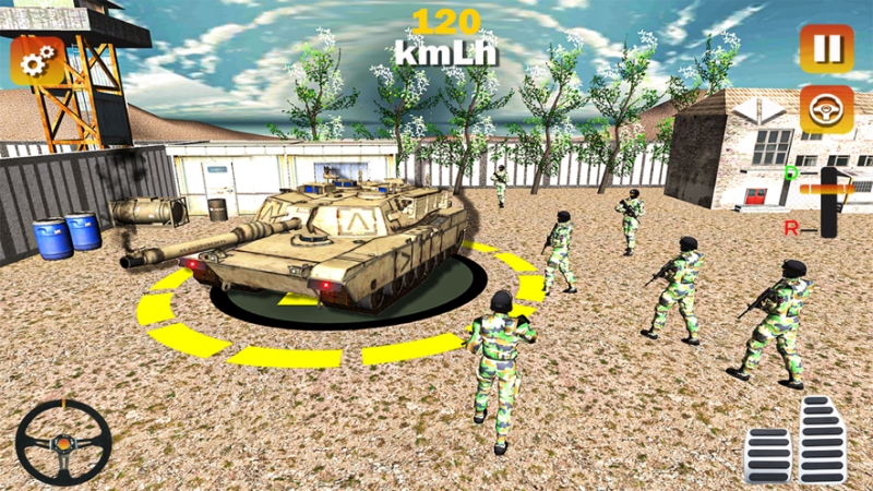 Army Tank Parking Tank Gameios版5