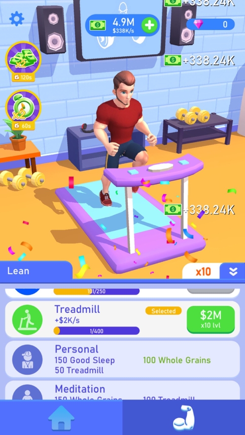 Idle Workout Success Lifeios版2