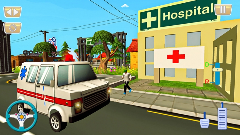 Police Pizza Taxi Car Drivingios版4