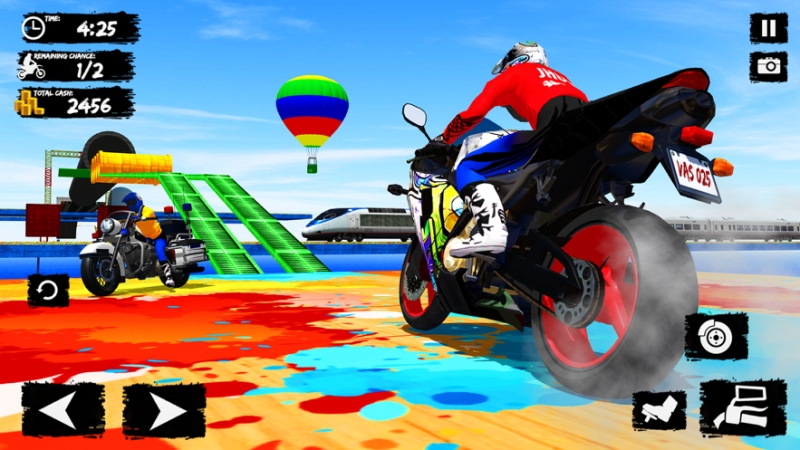 Mega Ramp Bike Stunt Race 3Dios版0