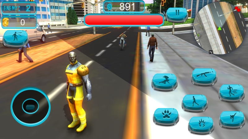 Cat Superhero Flying Hero Simios版2