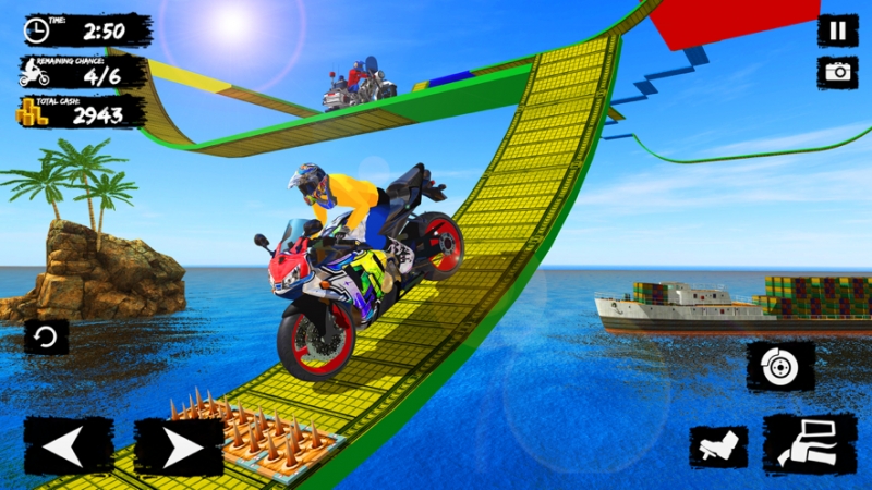 Mega Ramp Bike Stunt Race 3Dios版4