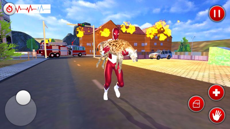 飞行超级英雄宠物救援 3Dios版2