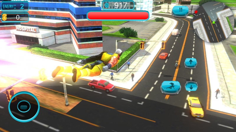 Cat Superhero Flying Hero Simios版1