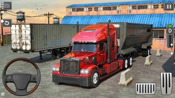 城市运输卡车停车场1