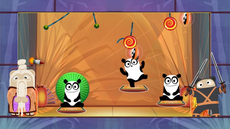 Feed the Panda: Rope Puzzleios版2